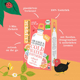 Cold Tea Orange & Grapefruit (10 Beutel) Cupper