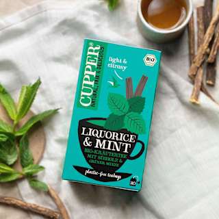Kräutertee mit Süßholz & Minze (20 Beutel) Cupper