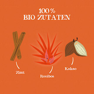 Kräutertee "South African Adventure" mit Zimt, Kakao & Rooibos (20 Beutel) Cupper