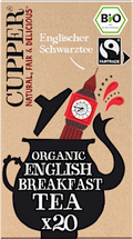 Schwarzer Tee "English Breakfast" (20 Beutel) Cupper