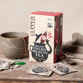 Schwarzer Tee "English Breakfast" (20 Beutel) Cupper