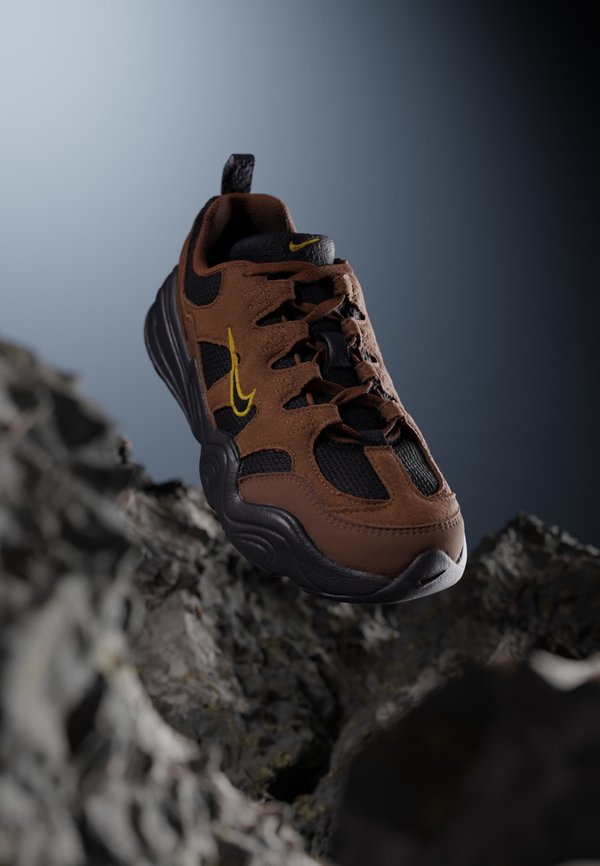 Nike Sportswear TECH HERA - Trainers - cacao  wow/black/bronzine