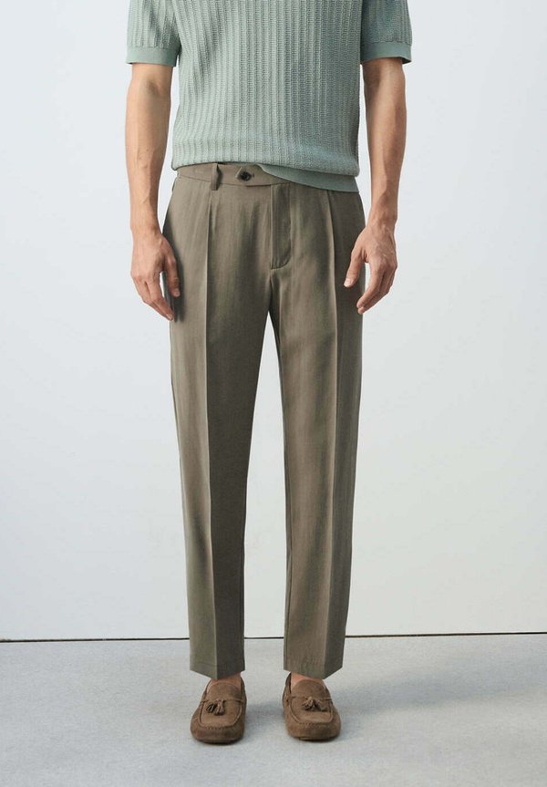 Mango ADULT - Trousers - olive