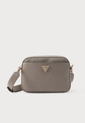 Guess MERIDIAN - Cross body bag - dark taupe