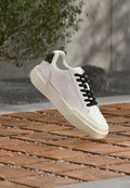 Calvin Klein CHUNKY CUPSOLE LACEUP - Trainers - bright white/black/off white