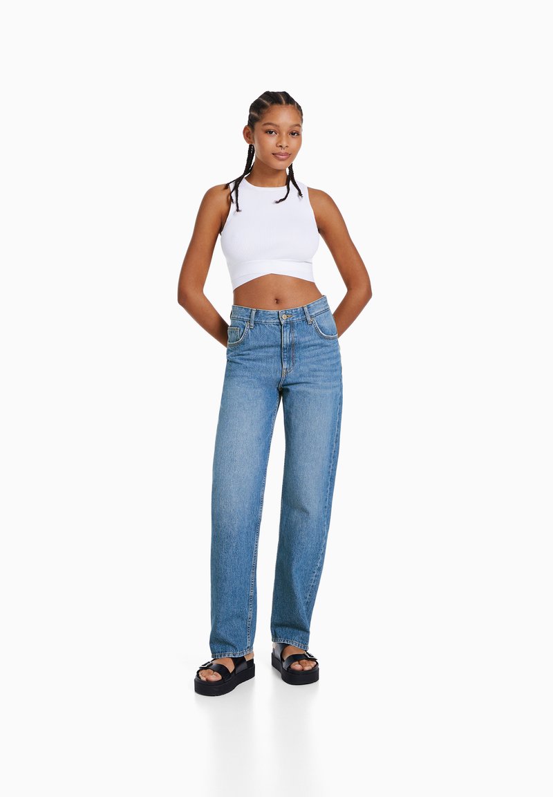 Bershka Jeans Straight Leg - Bershka - View 1