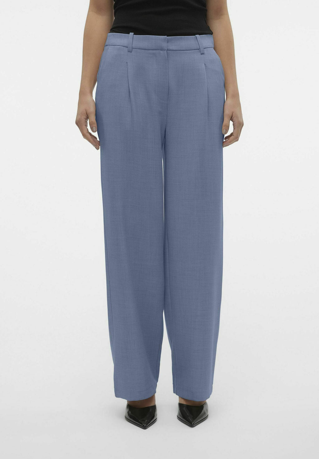 Vero Moda VMCASSIDY MW WIDE PANT NOOS