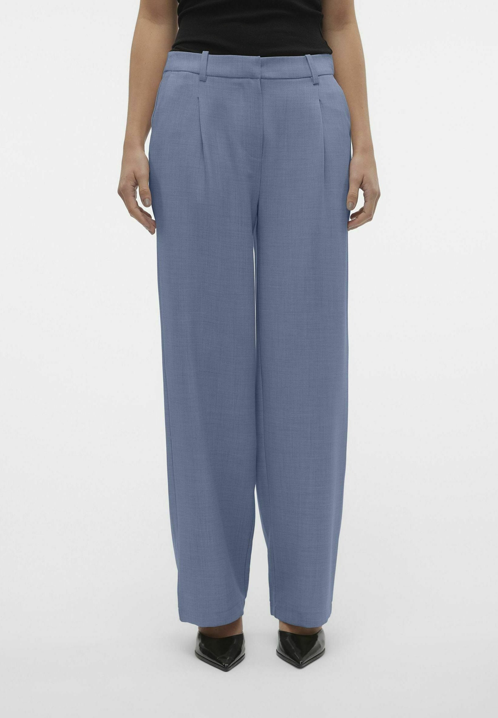 Vero Moda VMCASSIDY MW WIDE PANT NOOS
