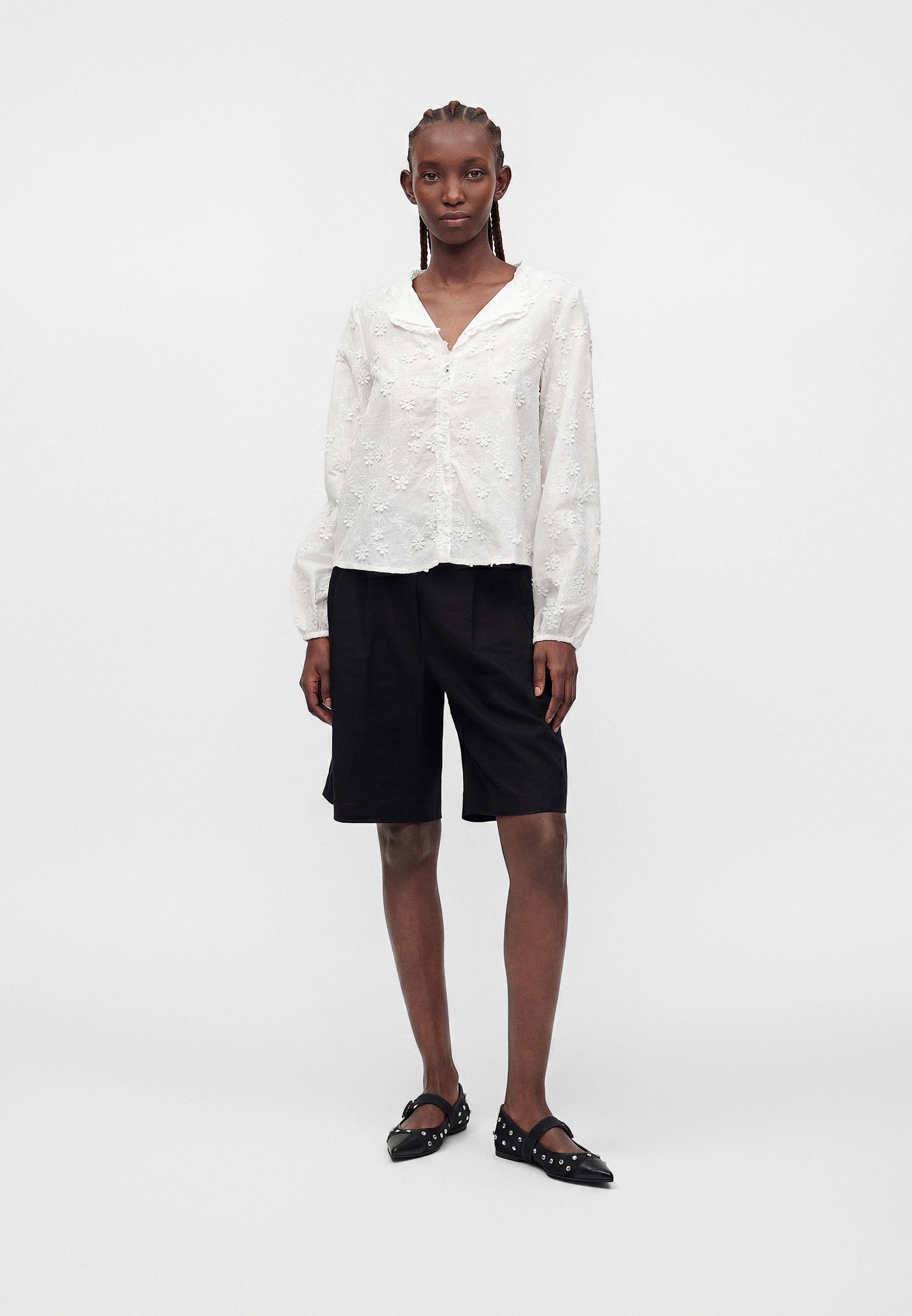 Object OBJKARLI L/S RE SHIRT NOOS