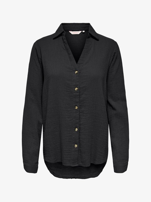 ONLY Button-down blouse - phantom
