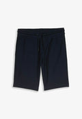 TOM TAILOR STRUCTURED SHORTS - Tracksuit bottoms - sky captain blue