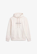 Calvin Klein Jeans CALVIN KLEIN JEANS PREMIUM TERRY DENIM LOGO HOODIE - Hoodie - tofu