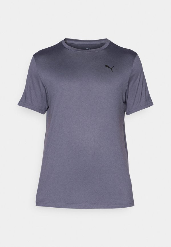 Puma TAD ESSENTIALS SOLID CAT TEE - Sports T-shirt - galactic gray