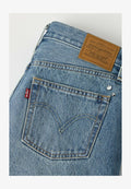 Levi's® ICON SKIRT - A-line skirt - trip on drip skirt - med indigo - worn in