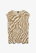 Vero Moda Curve VMCFRIGA - Print T-shirt - birch