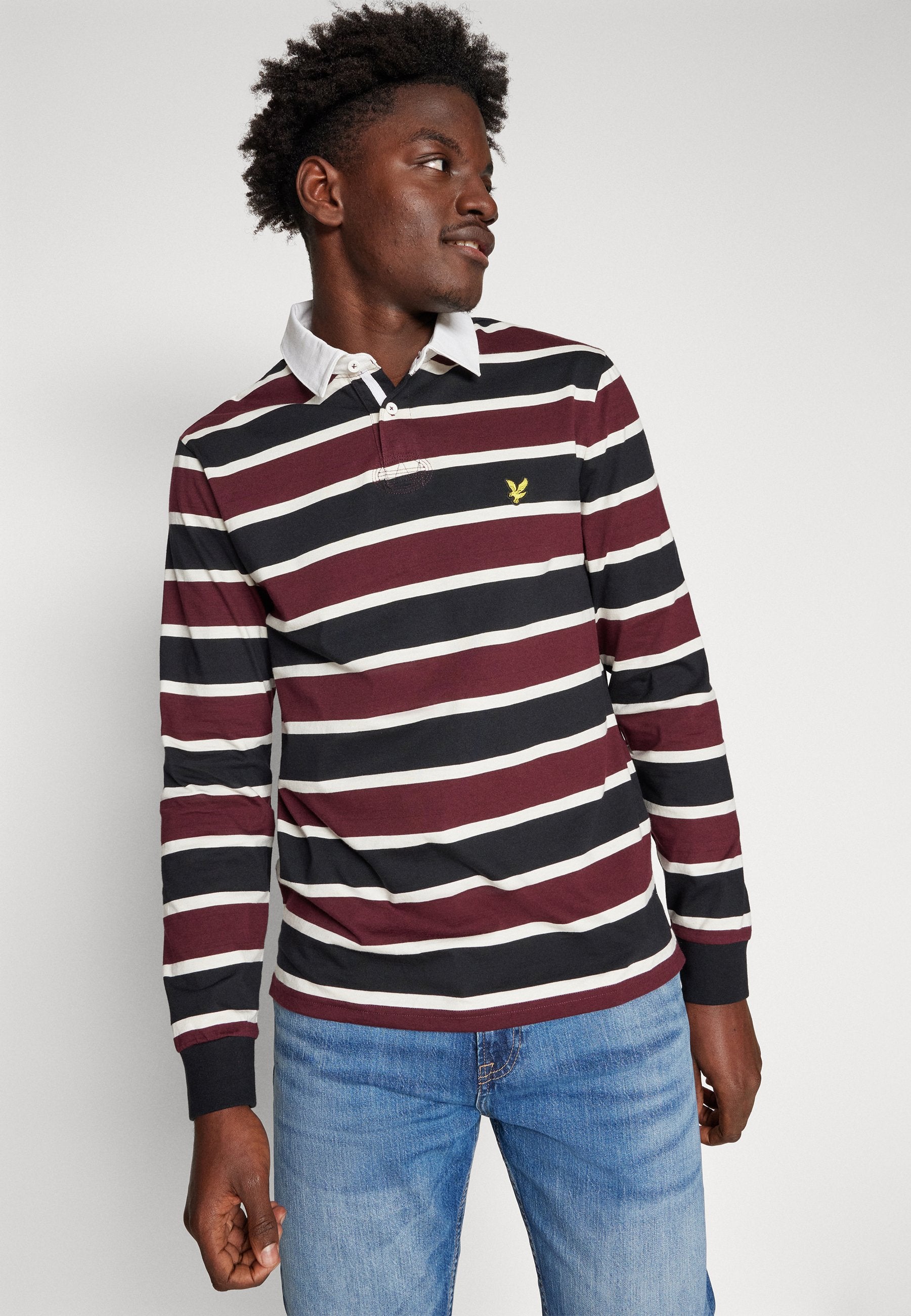 Lyle & Scott STRIPE RUGBY