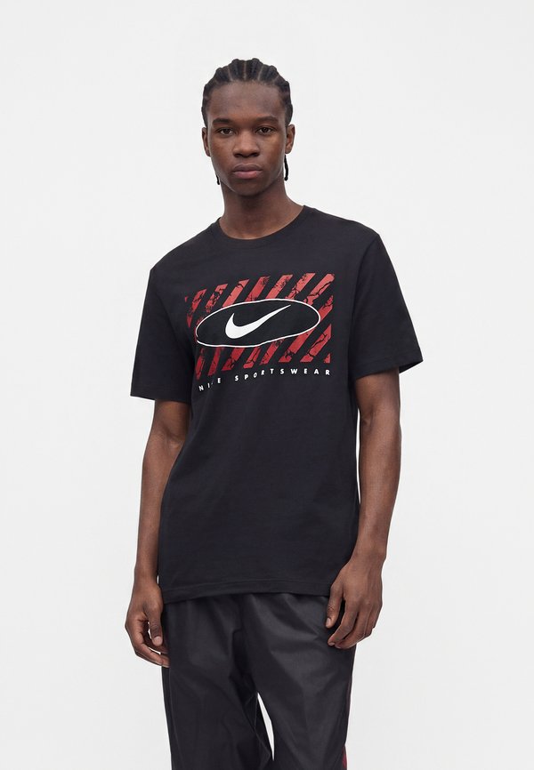 Nike Sportswear TEE CLUB  - Print T-shirt - black