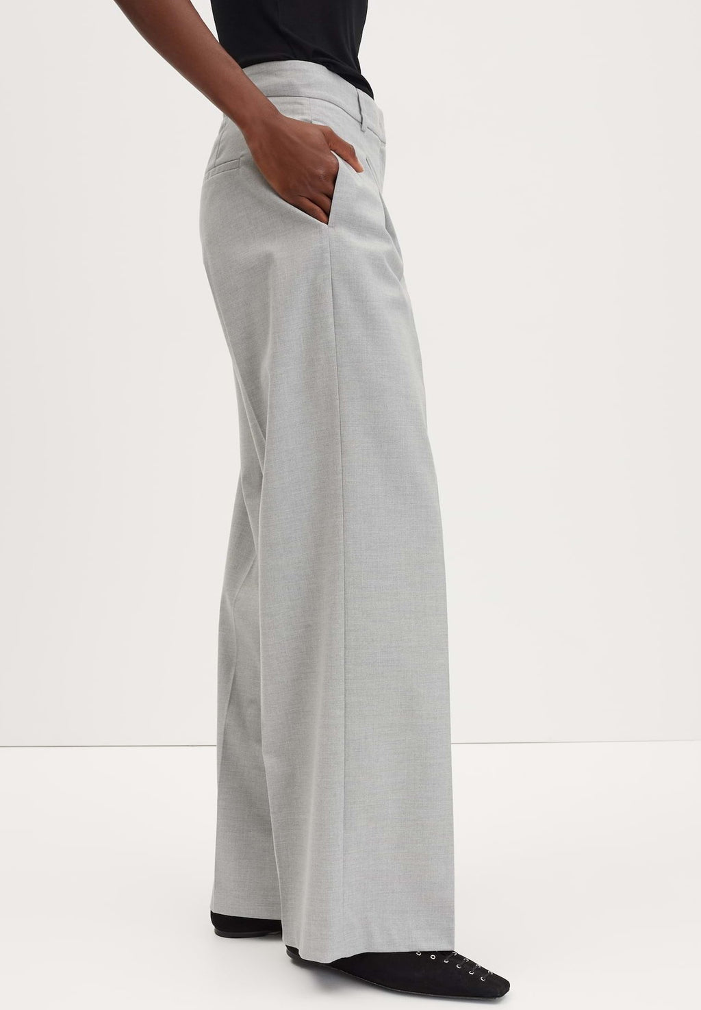 someday. WIDE LEG STRAIGHT SMOOTH FLOWING