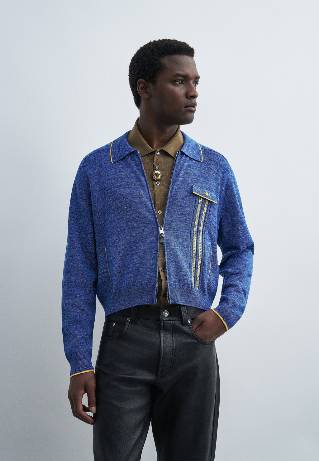 Versace OUTERWEAR GRECA MOULINE