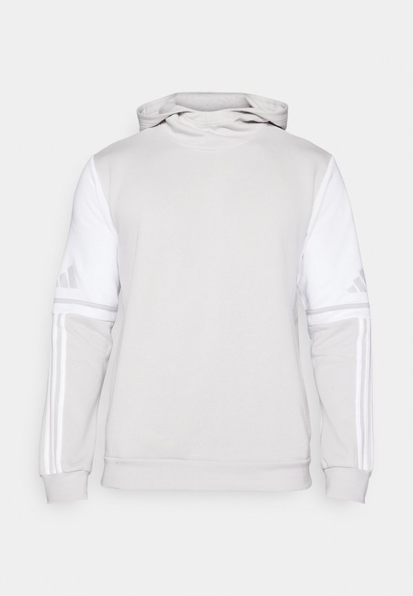 adidas Performance SQUADRA25 SWEAT HOODIE - Hoodie - team light grey/white
