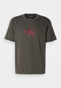 Calvin Klein Jeans SS HERO MONOLOGO TEE 20S - Print T-shirt - beluga