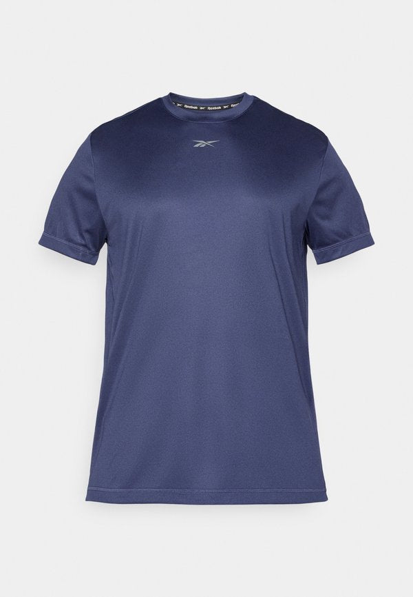 Reebok ID TRAIN TECH TEE - Sports T-shirt - vector navy