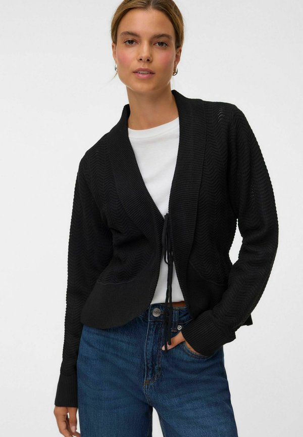 Vero Moda CARDIGAN VMVIRA CARDIGAN - Cardigan - black