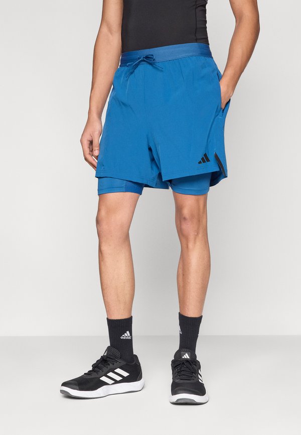 adidas Performance D4T WORKOUT SHORTS - Sports shorts - dusky petrol