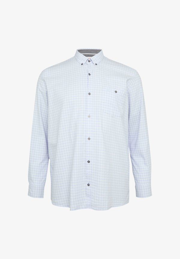 s.Oliver MIT BUTTON-DOWN KRAGEN - Shirt - hellblau