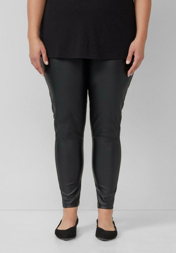 s.Oliver Leggings - Trousers - schwarz