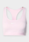 Nike Performance BRA - Medium support sports bra - pink foam/white