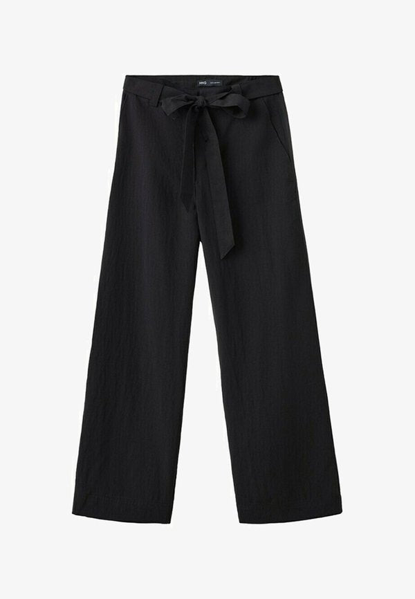 Mango ADULT - Trousers - black