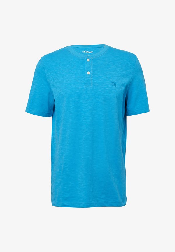 s.Oliver HENLEY - Basic T-shirt - türkis