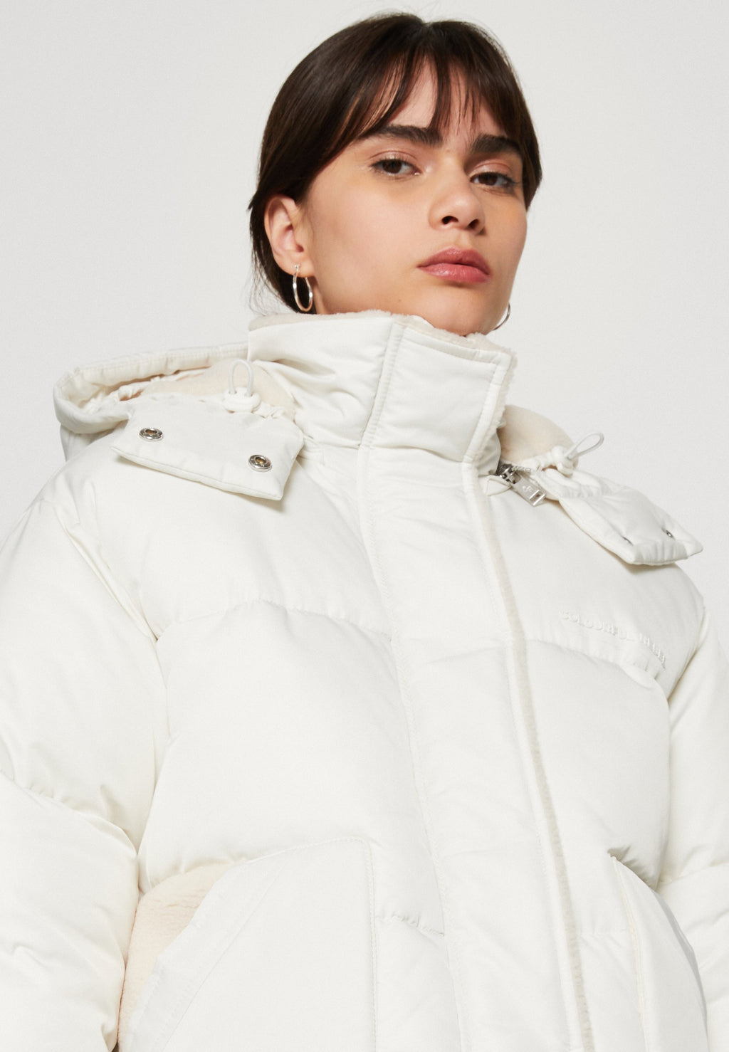 Colourful Rebel RYA CONTRAST PUFFER JACKET