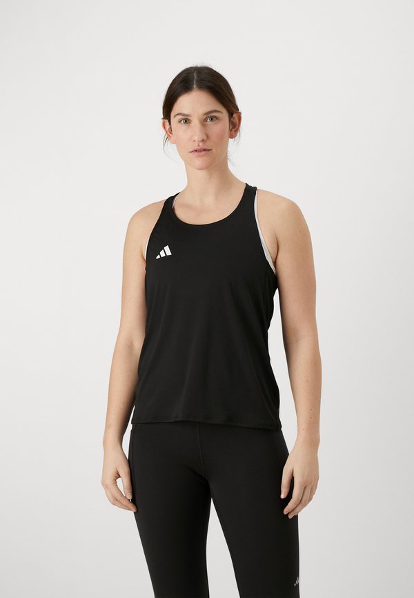 adidas Performance ADIZERO TANK - Top - black
