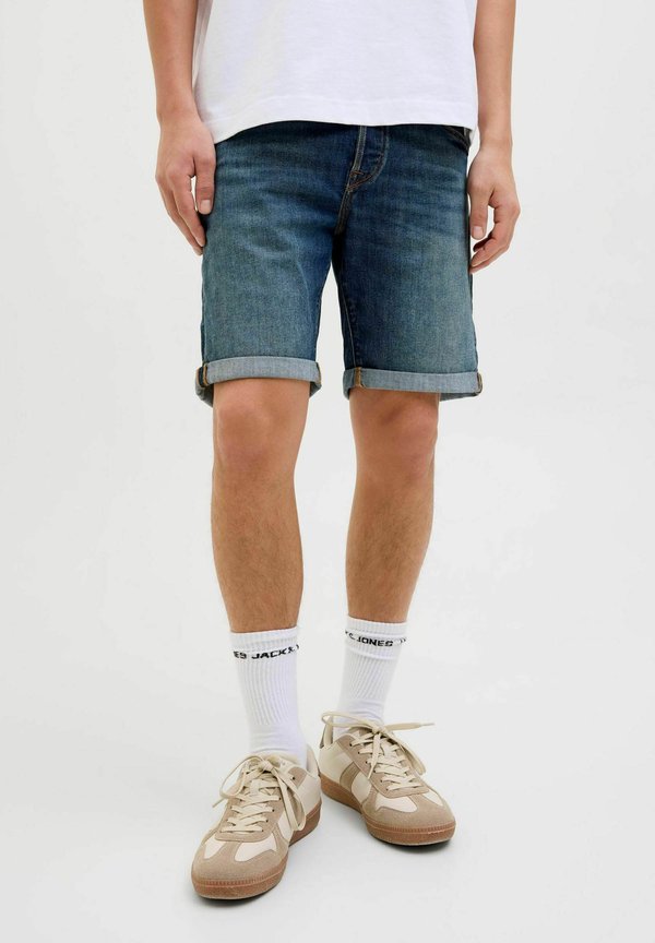 Jack & Jones Denim Regular Fit - Denim shorts - blue denim