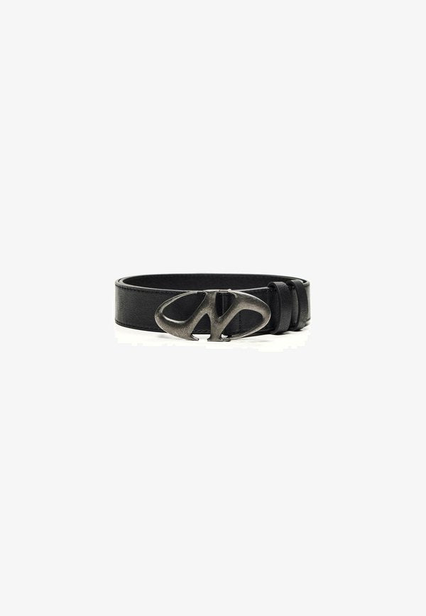 Bershka BUCKLE - Belt - black