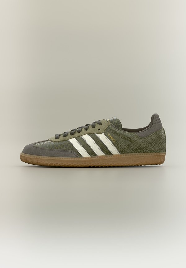 adidas Originals SAMBA OG UNISEX - Trainers - focus olive/off white