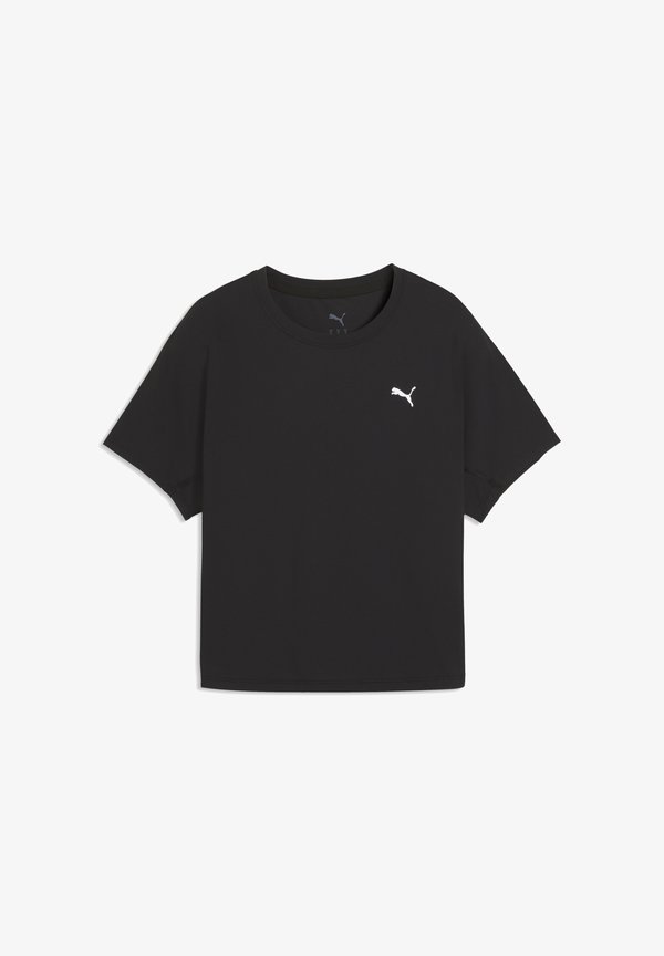 Puma W RUN TEE - Sports T-shirt - black