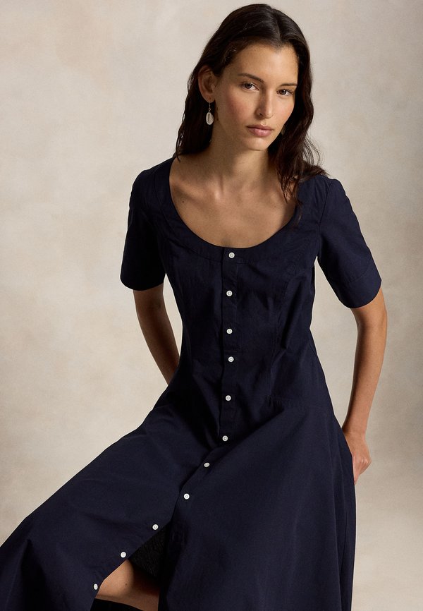 Polo Ralph Lauren COTTON CANVAS SCOOPNECK DRESS
