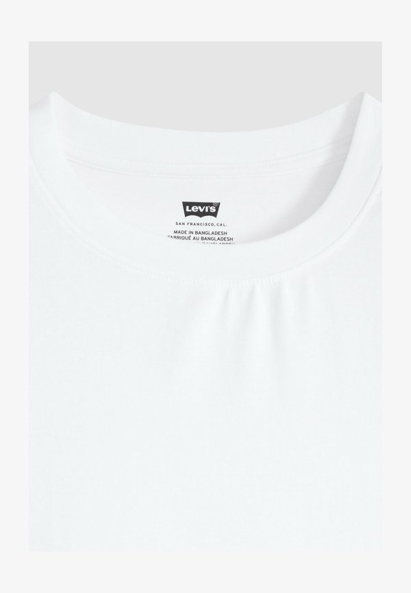 Levi's® ESSENTIAL BABY TEE ANTHRACITE NIGHT - Print T-shirt - anthracite night  whites
