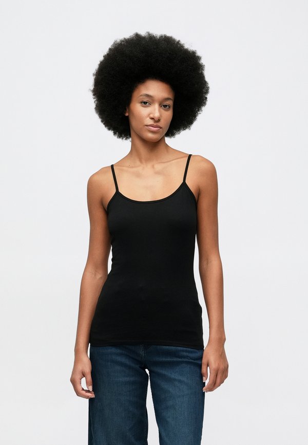 TOM TAILOR STRAP 2 PACK - Top - deep black