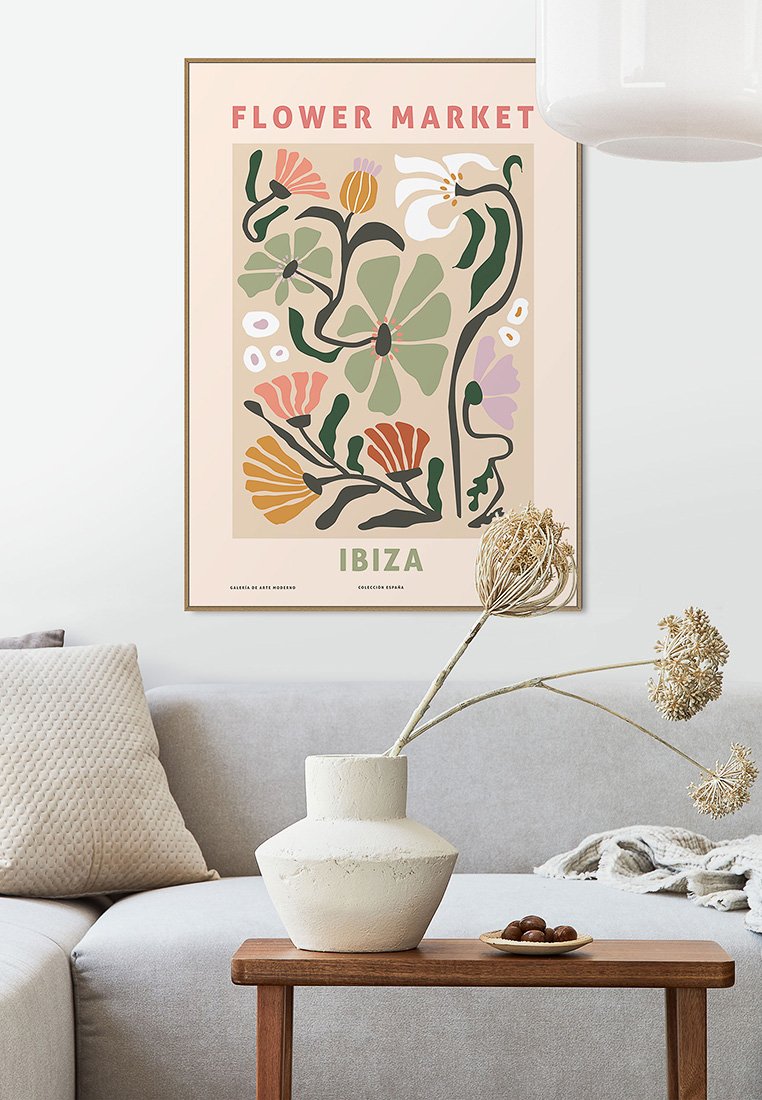 Orange Wallz FLOWER MARKET - IBIZA