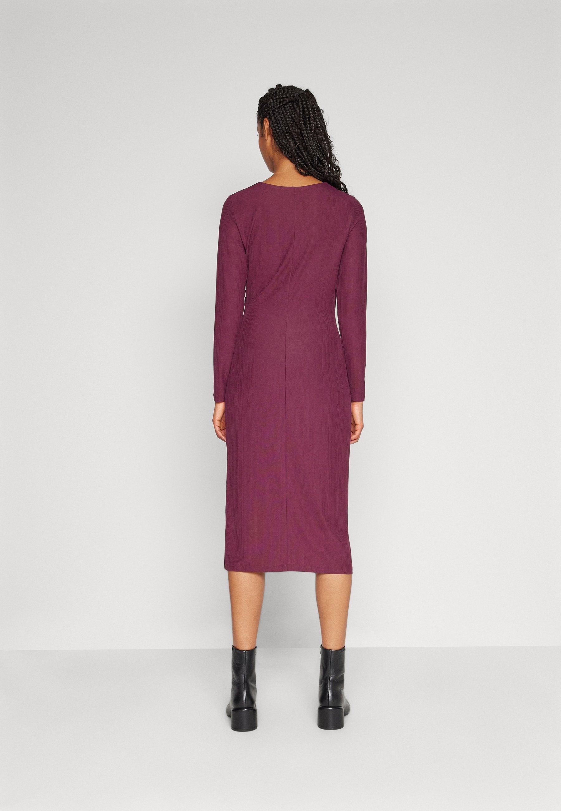 VILA VILUNA PARTINA MIDI SLIT DRESS