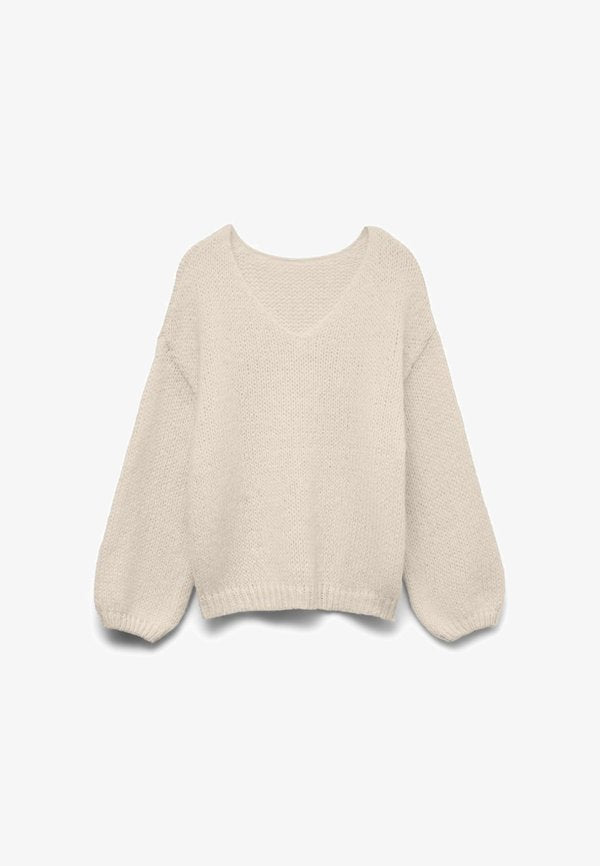 Vero Moda Knitted VMMAYBE Knitted - Jumper - birch