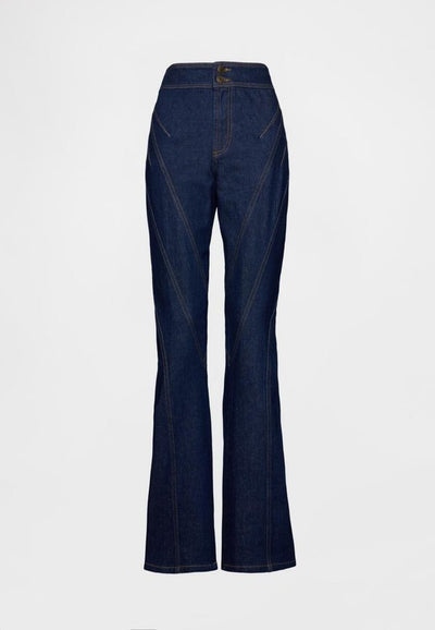 GAPSTUDIO HIGH RISE SEAMED BOOT JEANS
