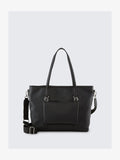 TOM TAILOR JAMILA ZIP SHOPPER L - Handbag - black