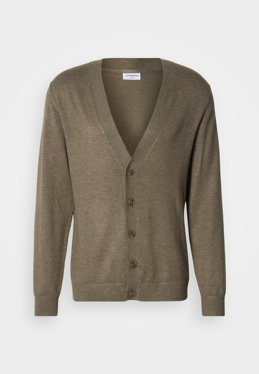 V NECK BUTTON CARDIGAN Media 1