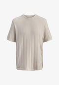Jack & Jones JJEBRADLEY TEE - Basic T-shirt - moonbeam