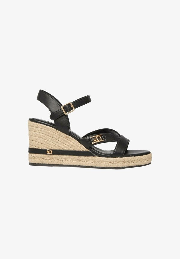 s.Oliver SANDALEN - High heeled sandals - schwarz